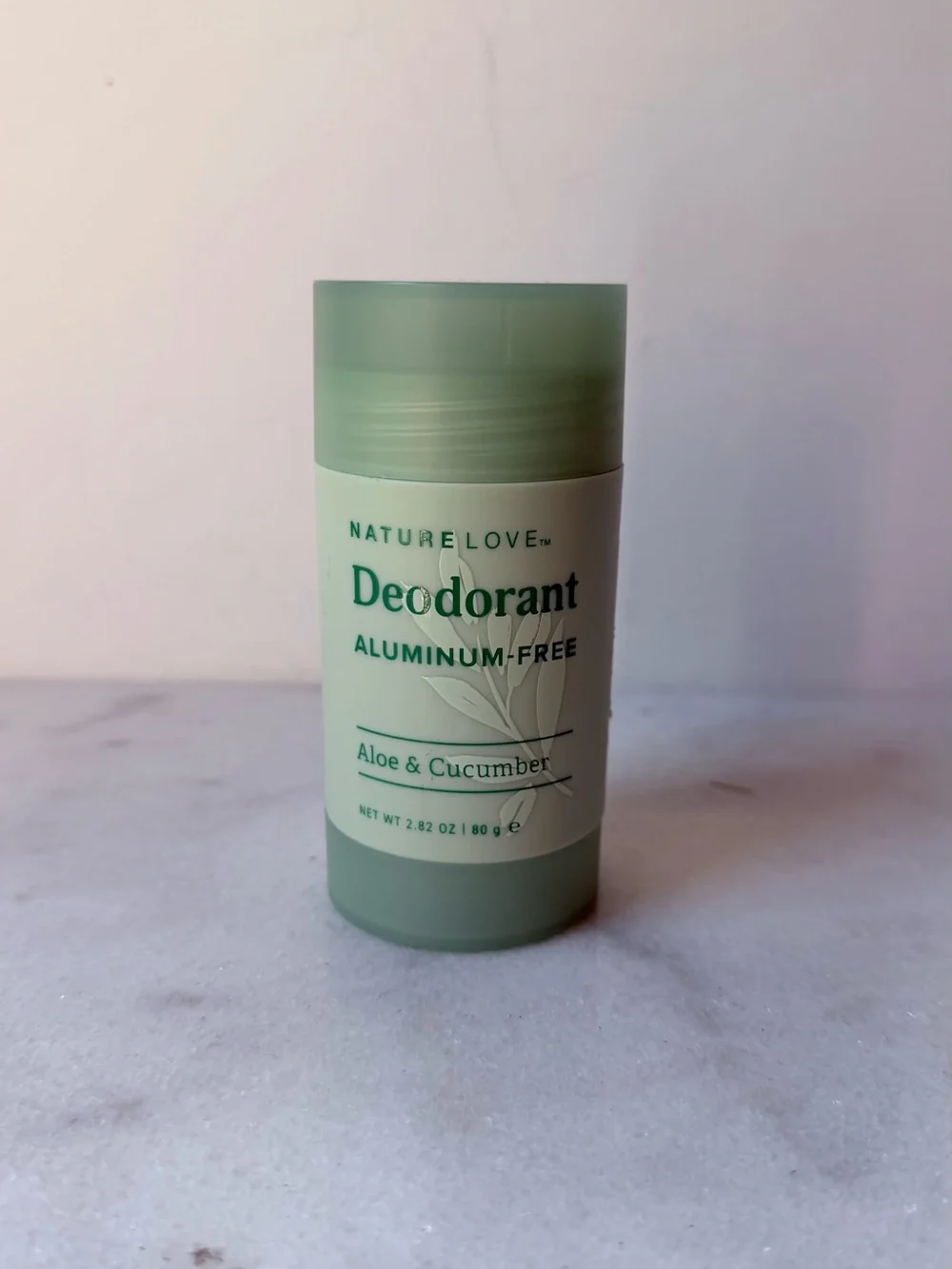NatureLove Aloe & Cucumber Deodorant - Light Green